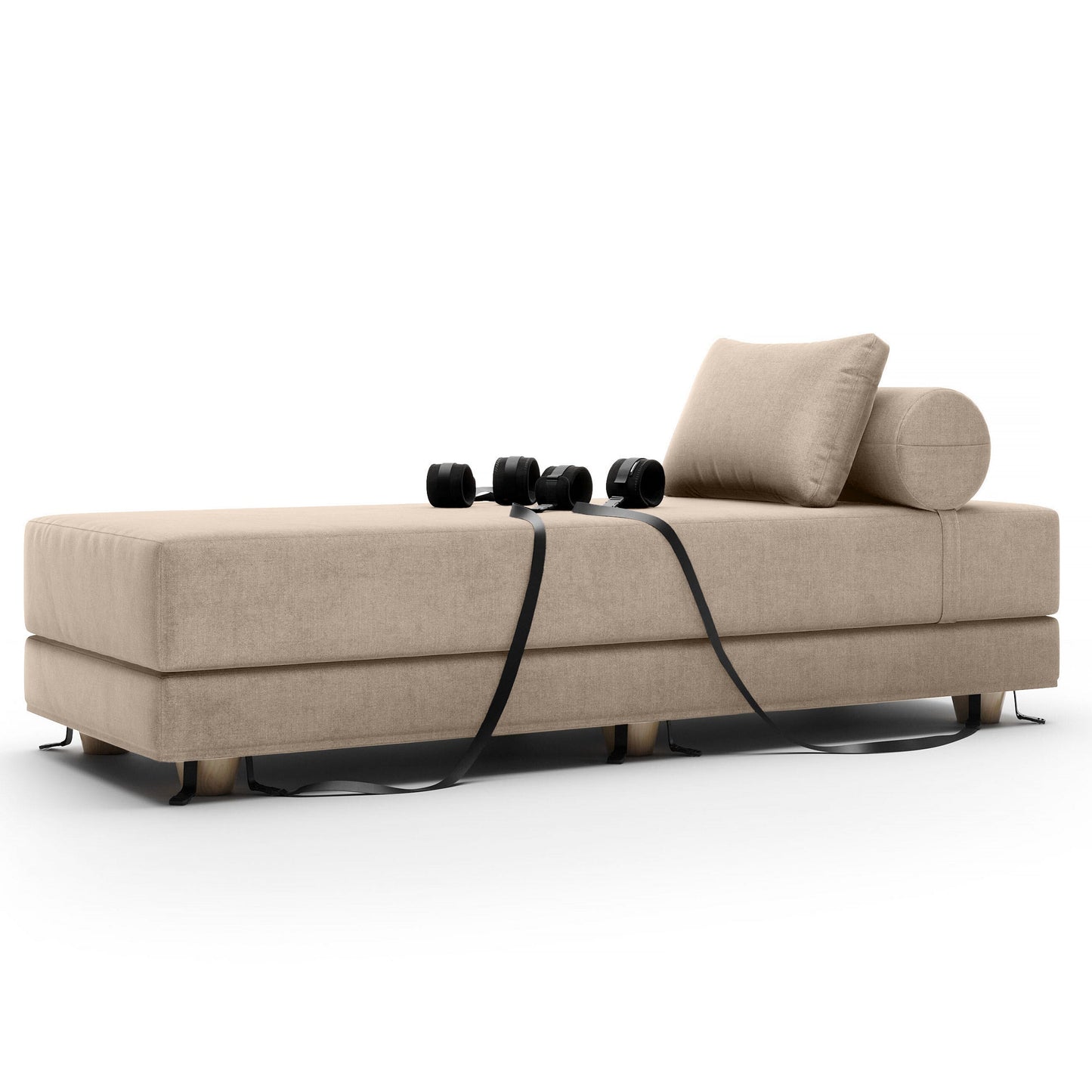 Divan Daybed with Cuffs