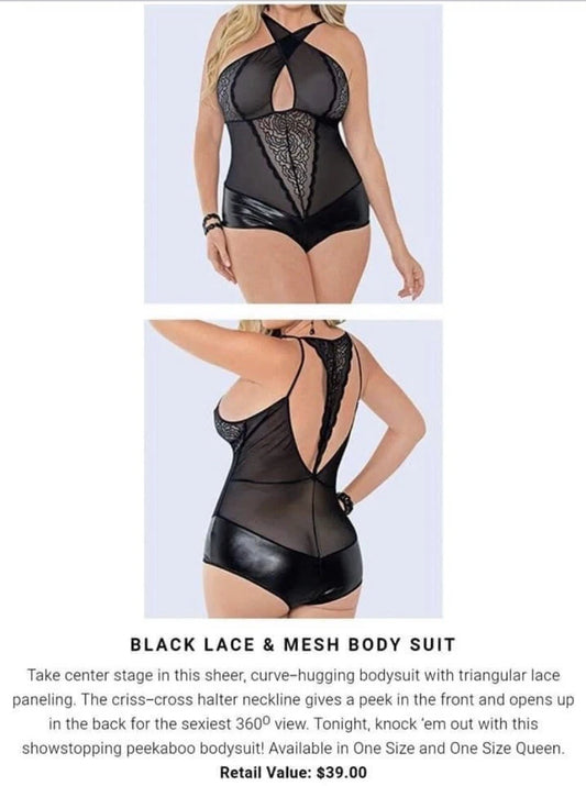 Lace & Mesh Bodysuit