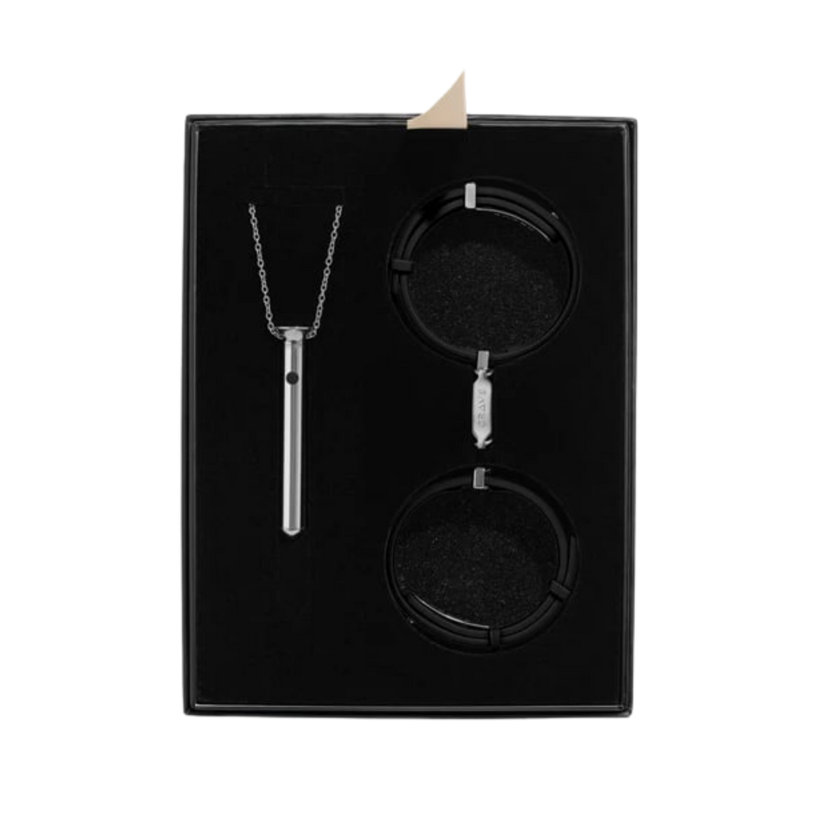 Vesper Mini & ID Cuffs Pleasure Set