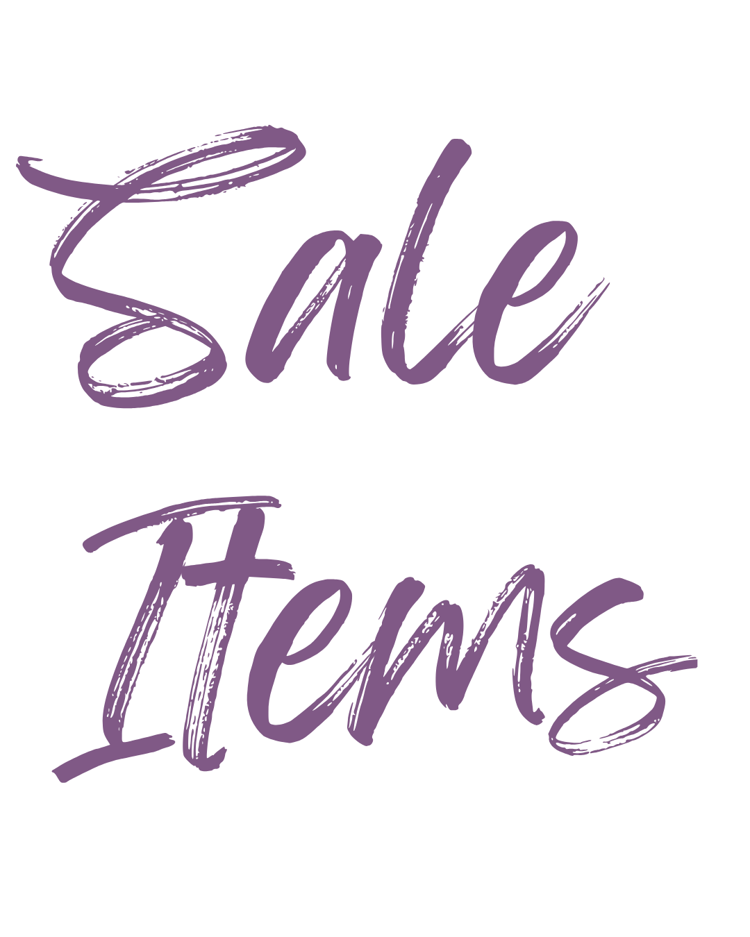 Sale Items