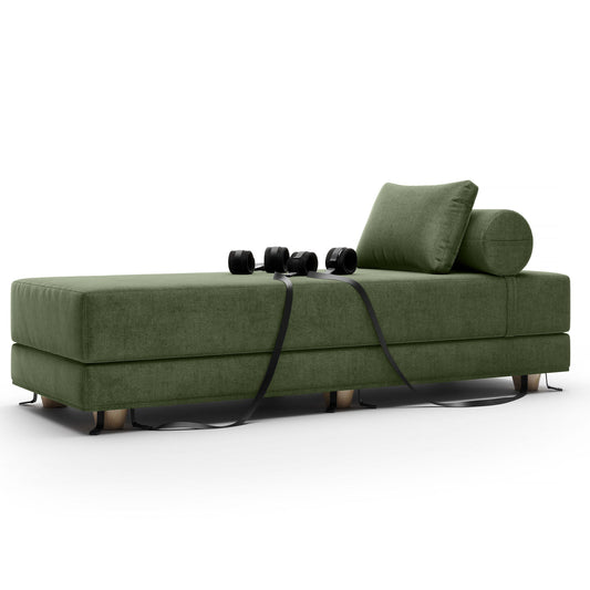 Divan Daybed with Cuffs