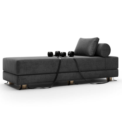 Divan Daybed with Cuffs