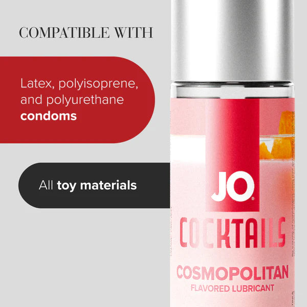 JO Water Based Lubricant - Cosmopolitan Flavored