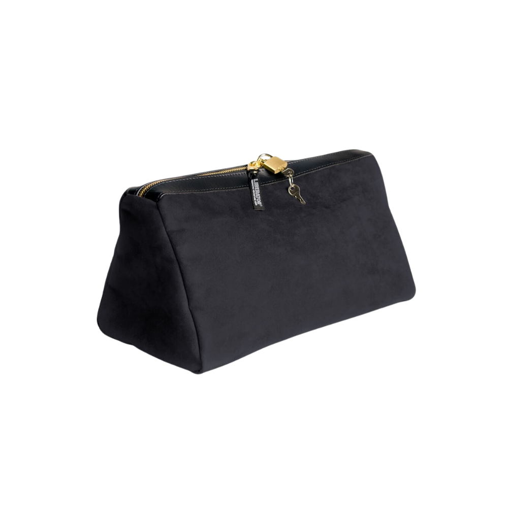 Tallulah Locking Toy Bag in black