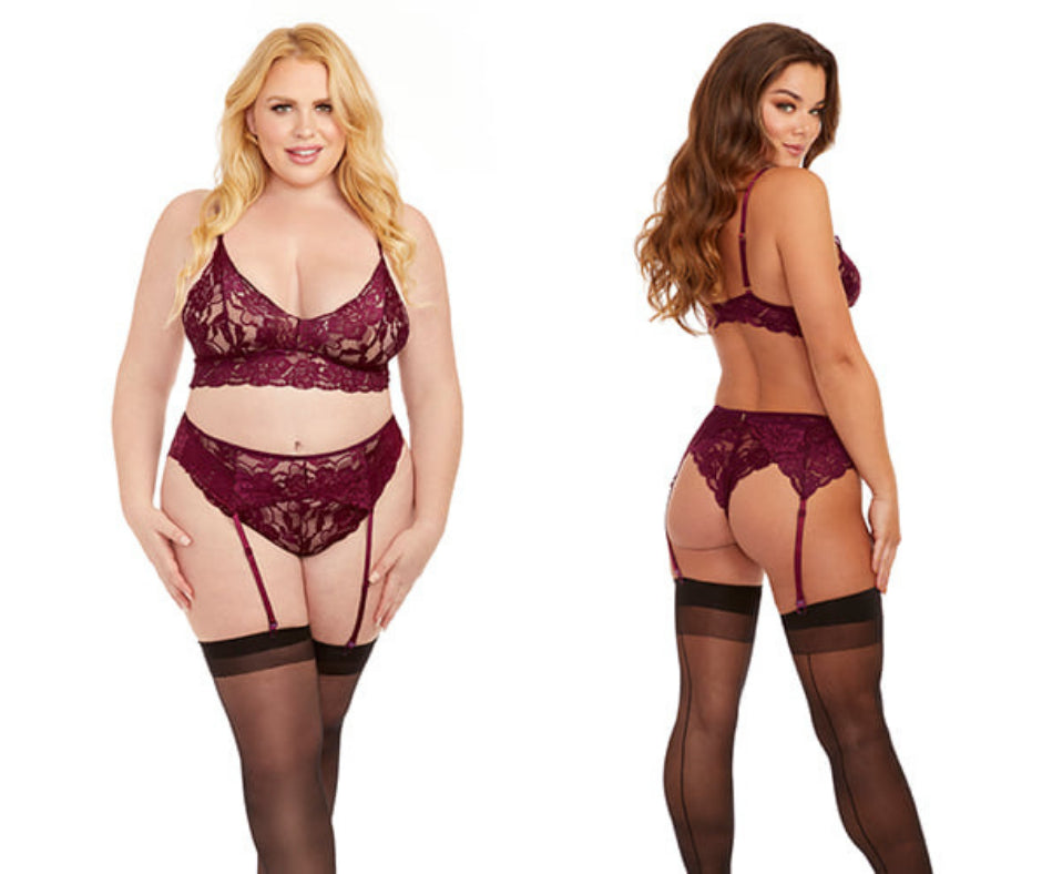 Lace Lingerie Trio