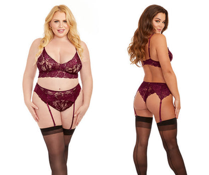 Lace Lingerie Trio