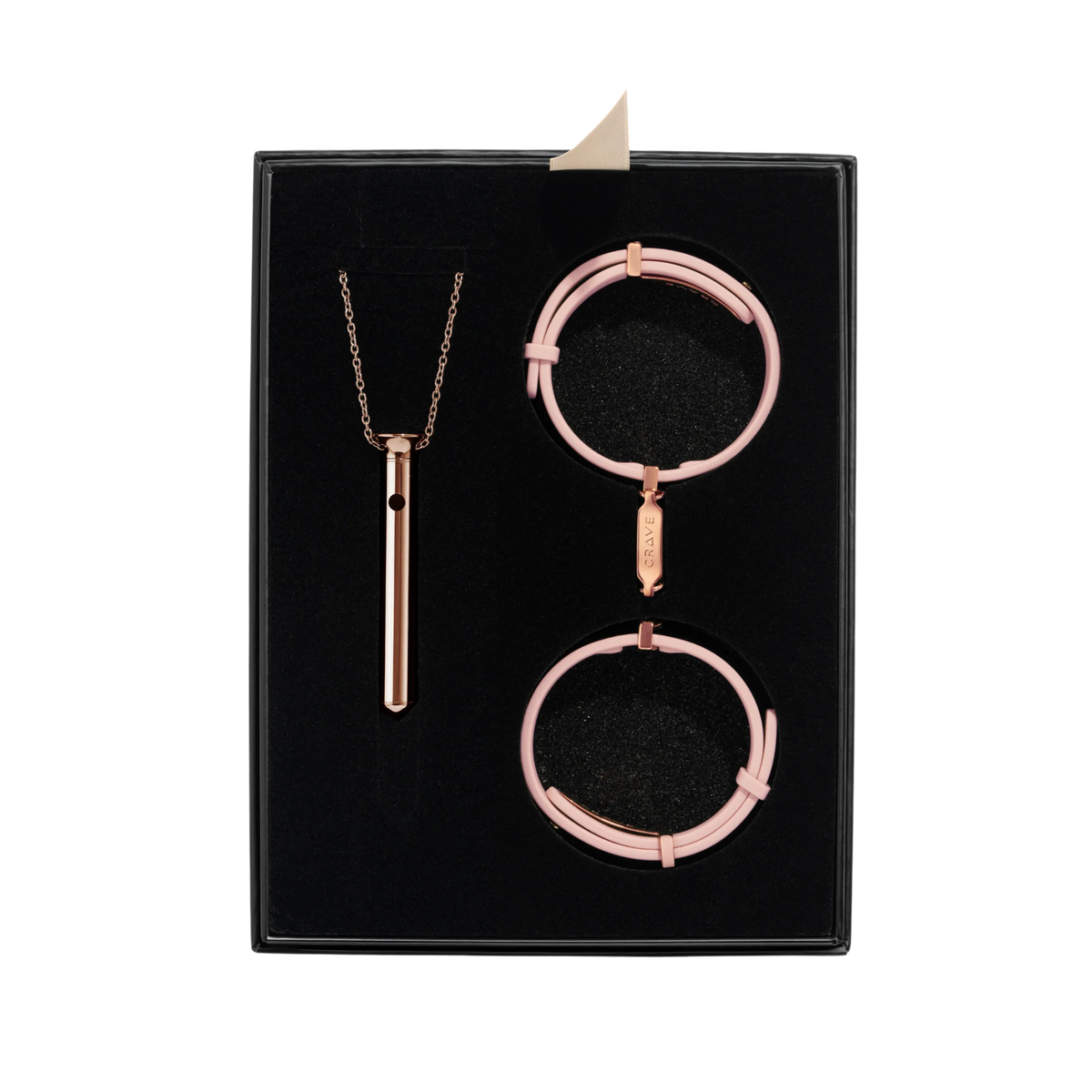 Vesper Mini & ID Cuffs Pleasure Set