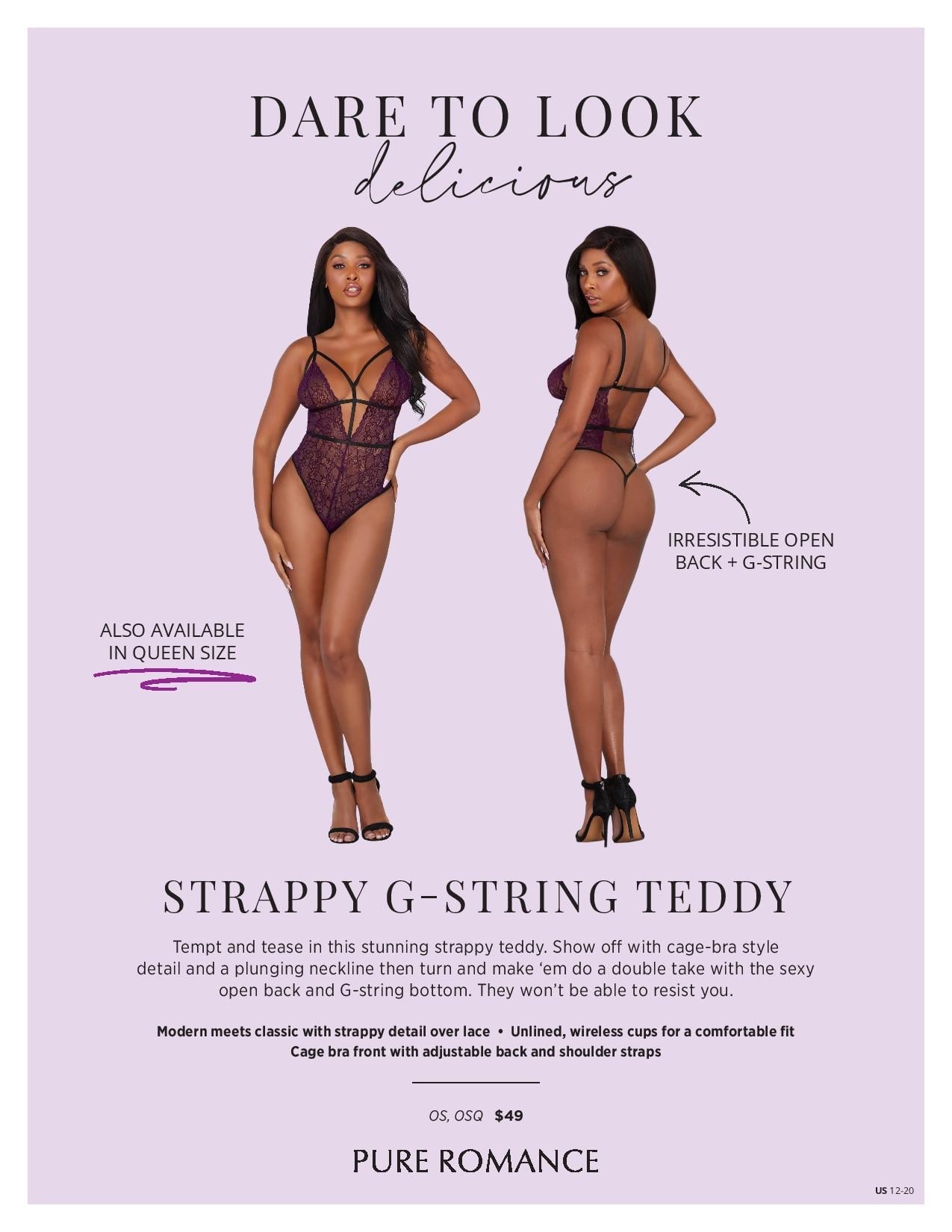 Strappy G-String Teddy