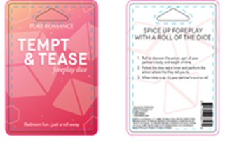 Tempt & Tease Dice