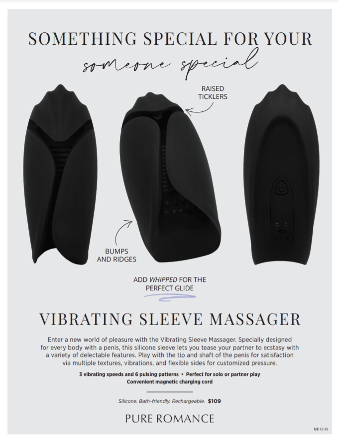 Vibrating Sleeve Massager