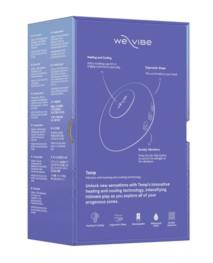 We-Vibe Temp Heating & Cooling Lay-on Vibrator (App controlled)